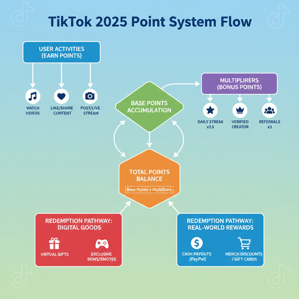 TikTok Point System 2025 Guide to Earning and Redeeming Rewa