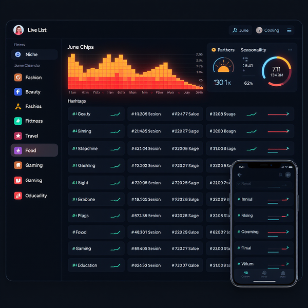 TikTok Trending Hashtags for June 2025: Live List, Strategy, and Content Ideas
