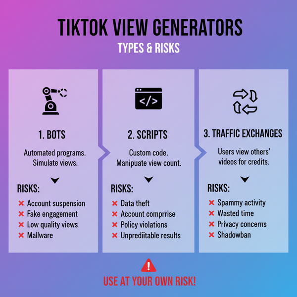 TikTok View Generator Myths, Risks and Legit Alternatives