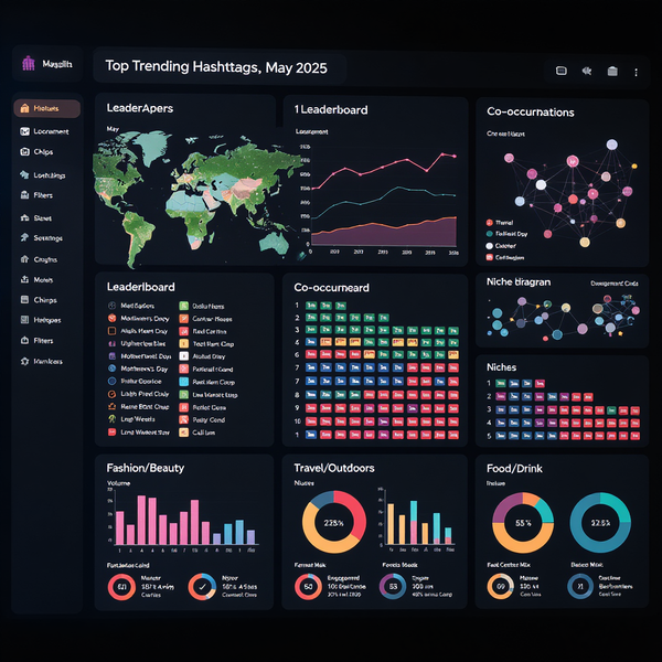 Top Trending Instagram Hashtags for May 2025: The Ultimate List by Niche, Events, and Location