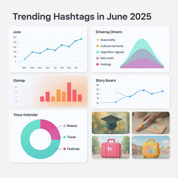 Trending Hashtags on TikTok in June 2025: What’s Hot and How to Use Them