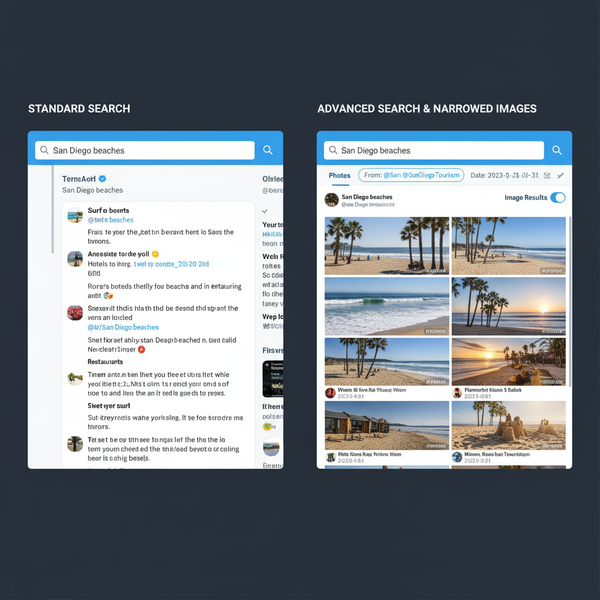 Twitter Pictures Search Tips with Advanced Filters