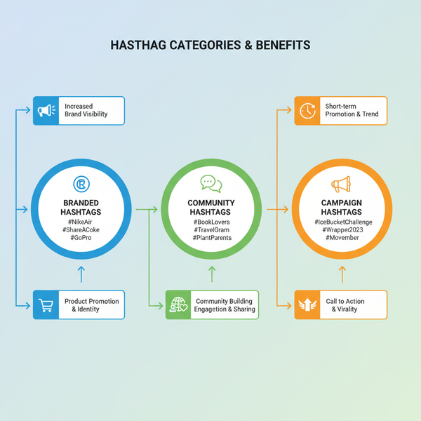 Types of Hashtags for Social Media Marketing Success