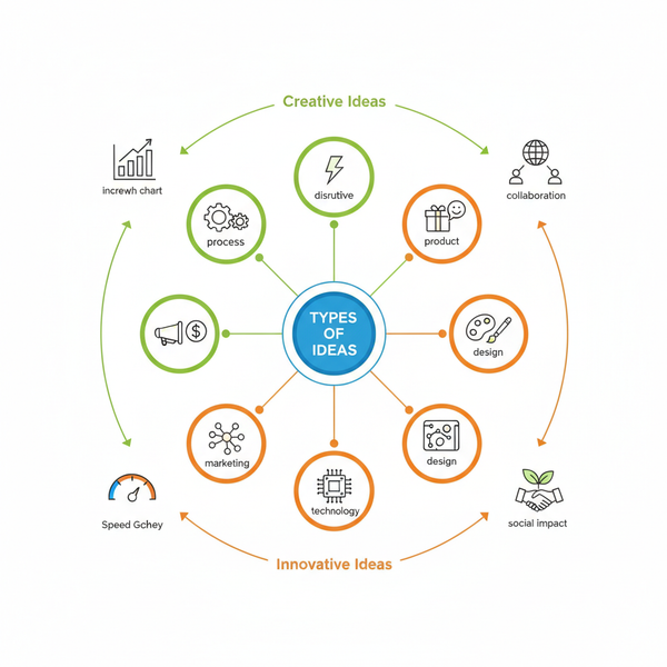 10 Types of Ideas to Drive Creativity and Innovation