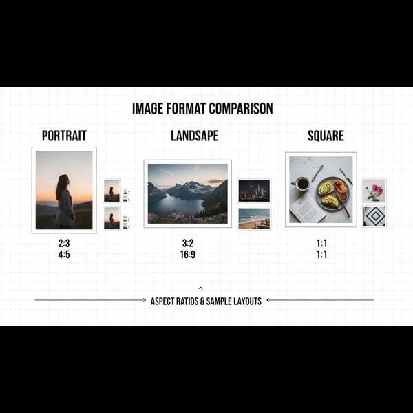 Typical Photo Size for Web, Print and Social Media
