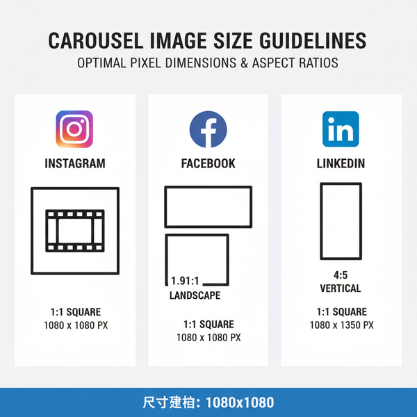 Social Media Carousel Size Guide for All Platforms