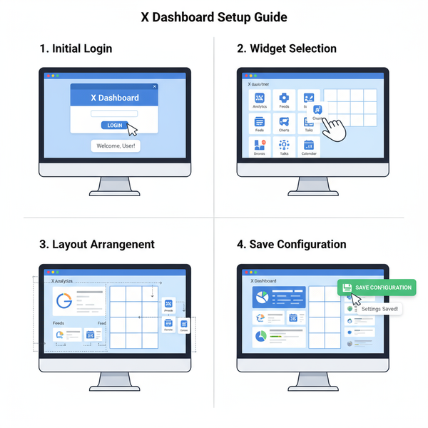 X Dashboard Setup and Customization for Data Visualization