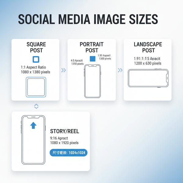 1080x1350 Size Guide for Social Media Images