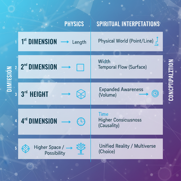 Exploring the 4 5 Dimensions in Science and Spirituality
