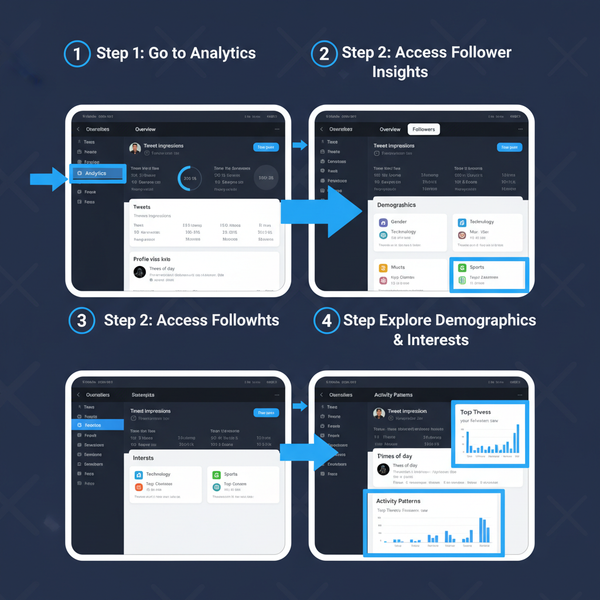 Analyzing Twitter Follower Statistics for Audience Growth