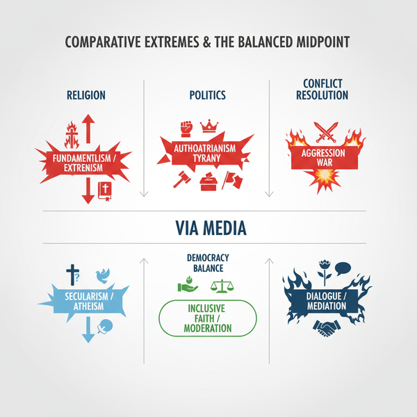 Via Media Meaning: History, Philosophy, and Modern Uses