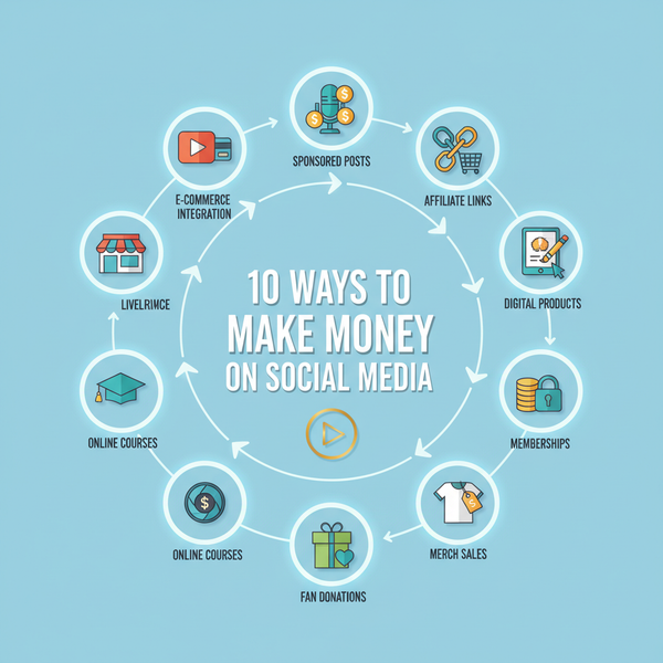 10 Effective Ways to Make Money on Social Media