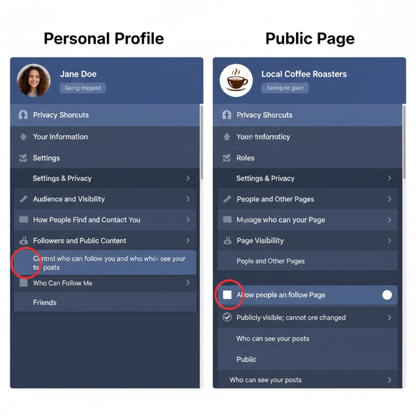 What Can Facebook Followers See and Control Privacy Settings