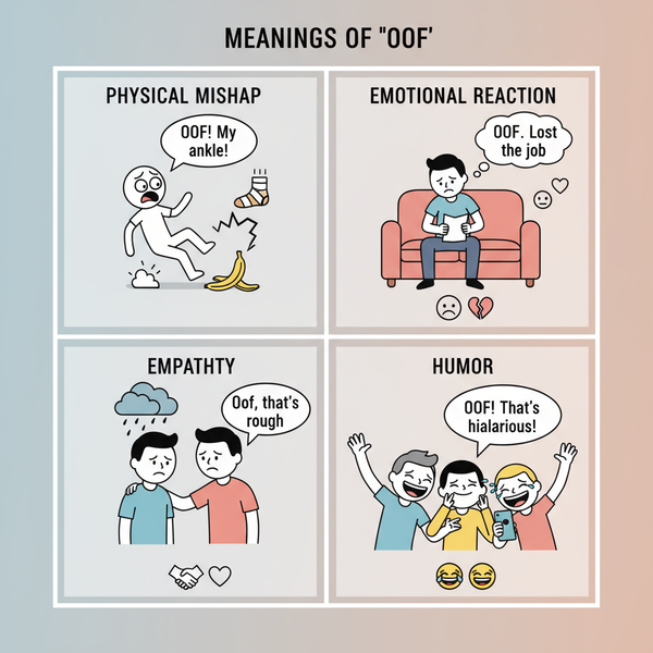 What Does Oof Mean on Social Media and in Online Slang