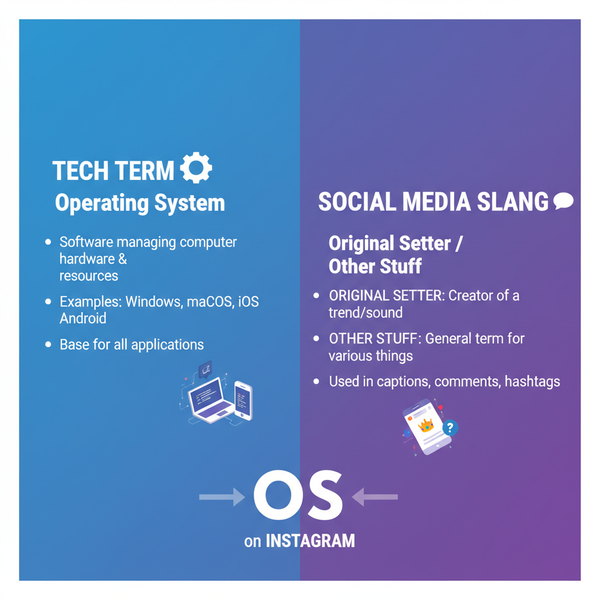 What Does OS Mean on Instagram Explained