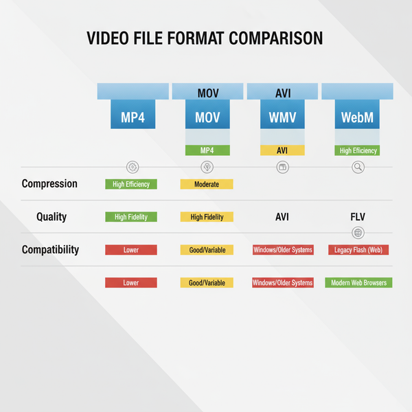 YouTube Supported Video File Formats Explained