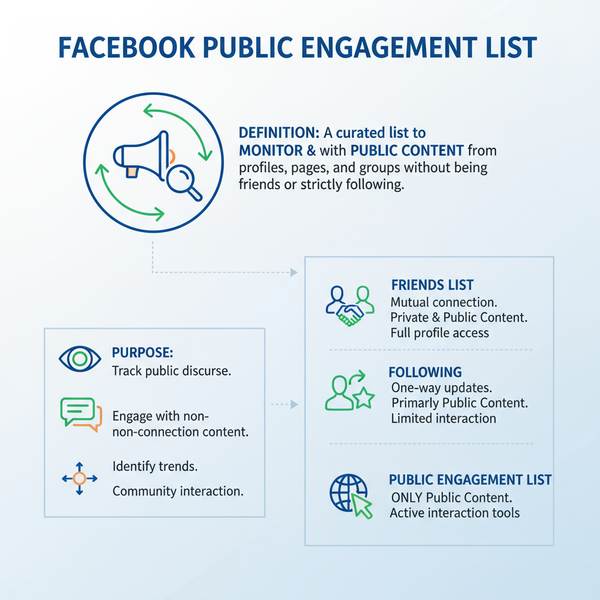 What Is a Public Engagement List on Facebook and Uses