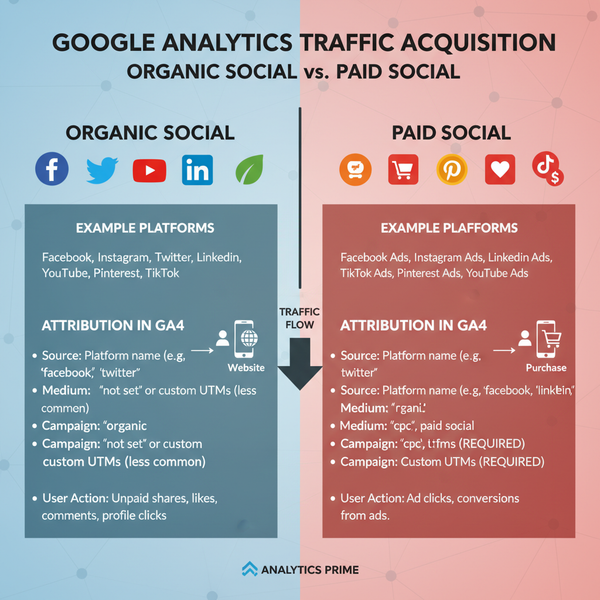 Understanding Organic Social in Google Analytics