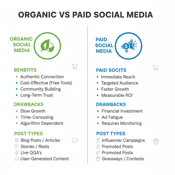 What Is Organic Social Media and Strategies for Success