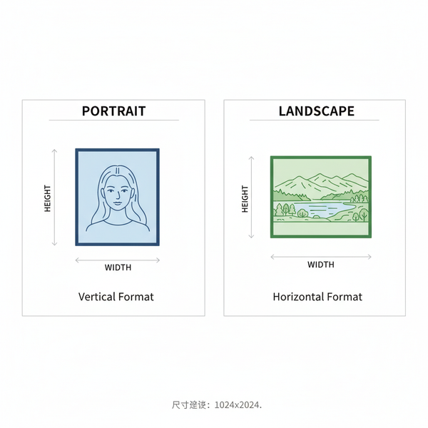 Portrait Size Guide: Dimensions, Ratios, and Uses
