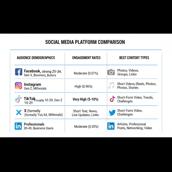 When Posting on a Social Media Platform for Engagement