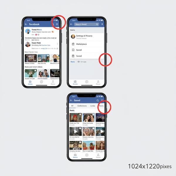 Where to Find Saved Reels on Facebook Mobile and Desktop