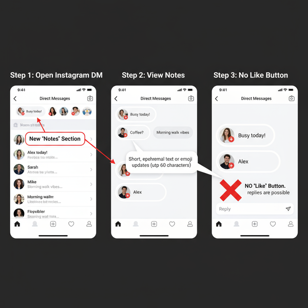 Why You Can’t Like Notes on Instagram and What to Know