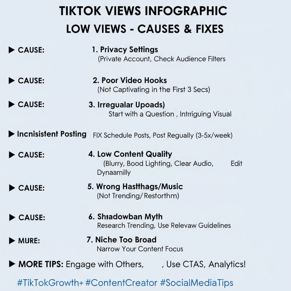 Why Don’t My TikToks Get Views and How to Improve Engagement