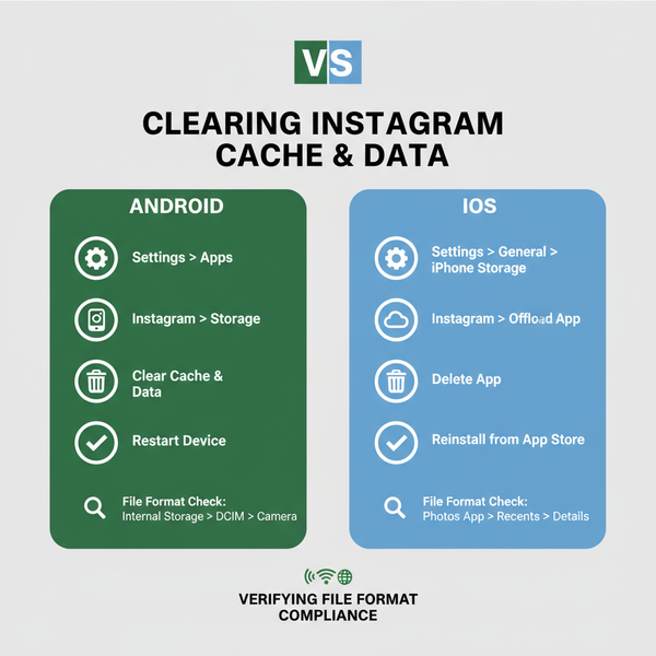 Why Won’t My IG Post Upload: Causes and Solutions