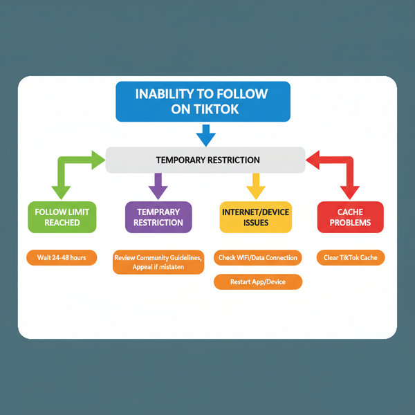 Can't Follow People on TikTok? Causes and Fixes