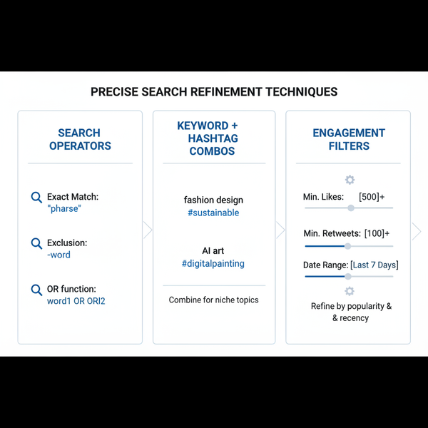 X Search Twitter Tips for Precise and Effective Results