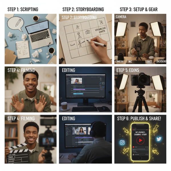 15 Best First Video Ideas for New YouTubers