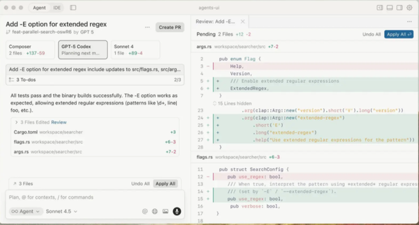 Cursor launches its first coding LLM: 250 tokens/sec code generation with reinforcement learning + MoE architecture
