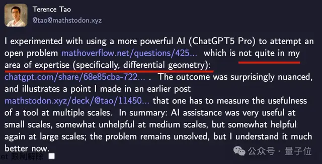 Terence Tao Uses GPT-5 Pro to Solve a 3-Year Unsolved Problem in 11 Minutes