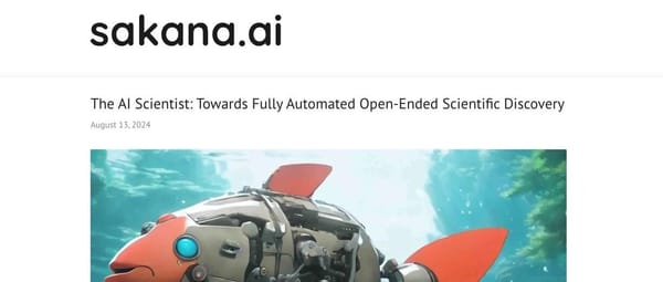 Express Update | OpenAI’s Japanese Rival Sakana in Talks for Funding at $2.5 Billion Valuation