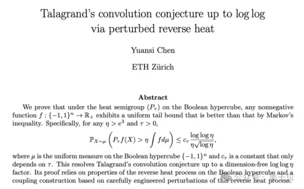 Post-90s Chinese Associate Professor Solves 30-Year-Old Math Conjecture — Directly Linked to Generative AI
