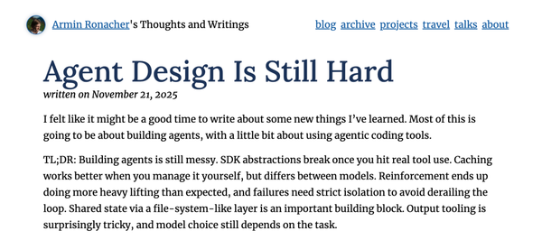 Well‑known open‑source expert reveals: Agent design remains difficult and messy — only manual cache management achieves optimal performance; netizens debate rapid obsolescence of current techniques